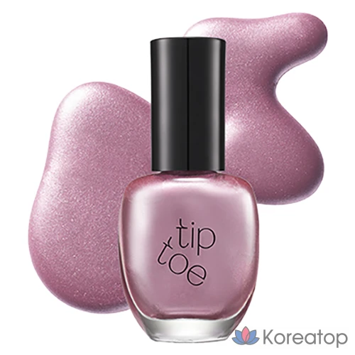 Лак для ногтей Tip Toe Justo Nail Polish, оттенок 306 Mystic Rose, 10 мл, 1 шт.