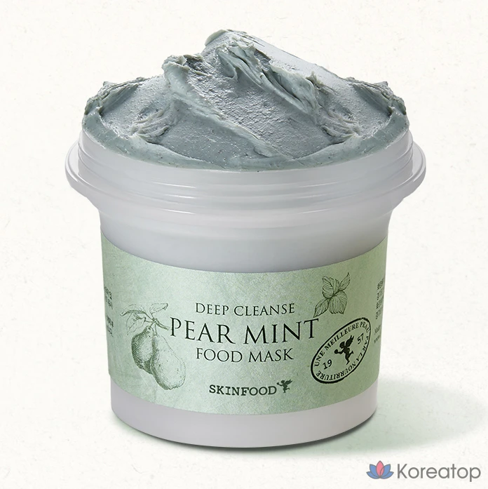 Тканевая маска для лица Skinfood Fairmint Food Mask, 120 г, 1 шт.
