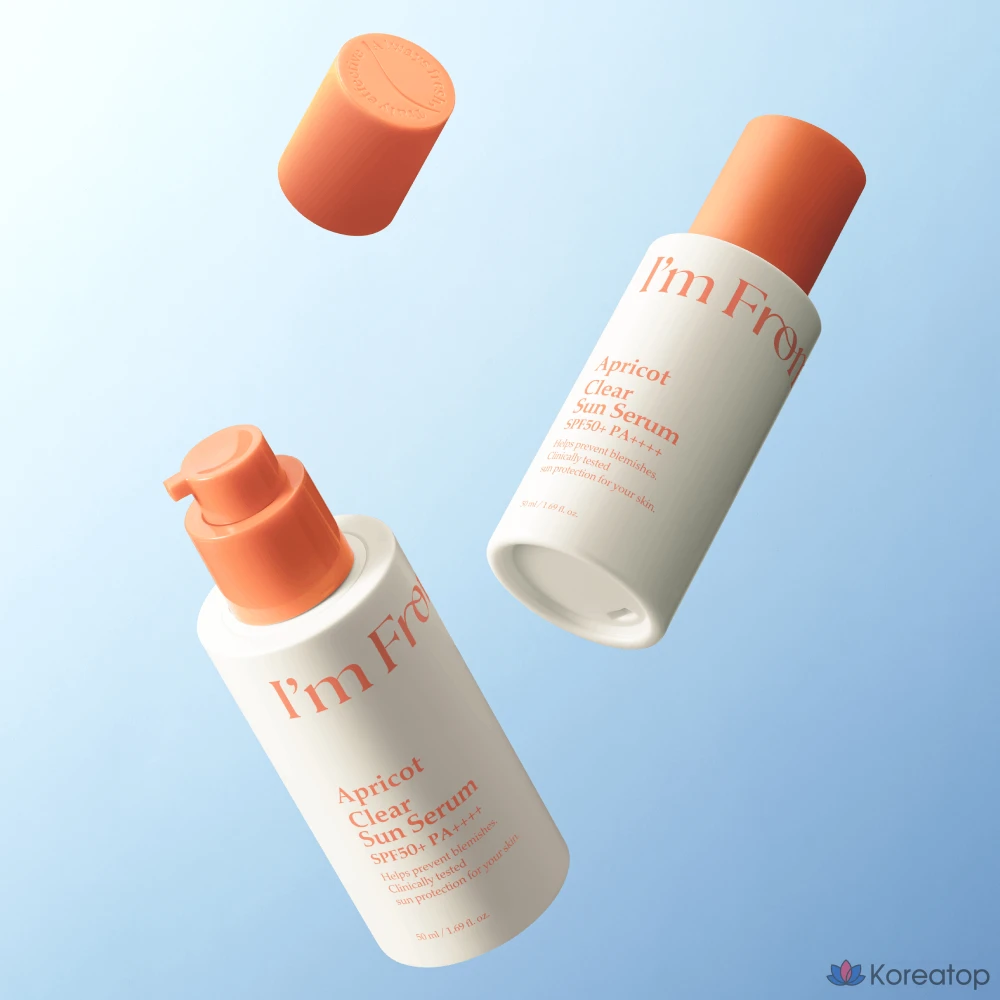 Солнцезащитный крем I'm From Apricot Clear Sun Serum, 50 мл, 1 шт.