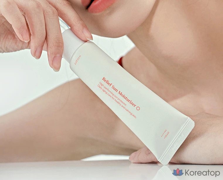 Солнцезащитный крем HYGGEE Relief Moisturizer Sun Cream SPF50+ PA++++, 50 мл, 1 шт.