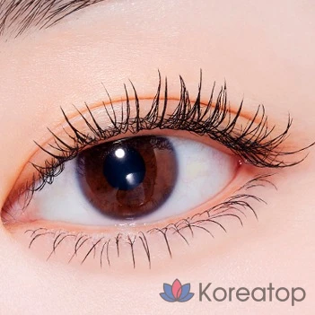 Тушь для ресниц Etude House Curl Fix Mascara + Щипцы для завивки Set, оттенок Black, 8 г, 1 шт.