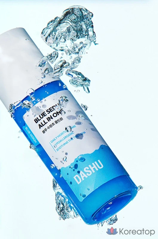 Набор для ухода DASHU Boy Blue Moisture All-in-one Lotion + Moisture Cream 2-piece Set, 200 мл, 1 шт.