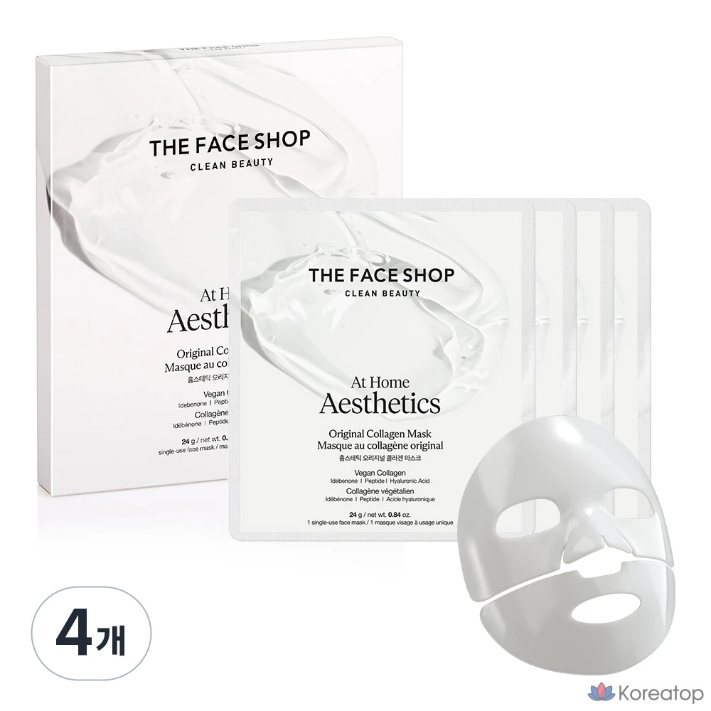 Тканевая маска для лица The Face Shop Homeesthetic Original Collagen Mask, 16 шт.