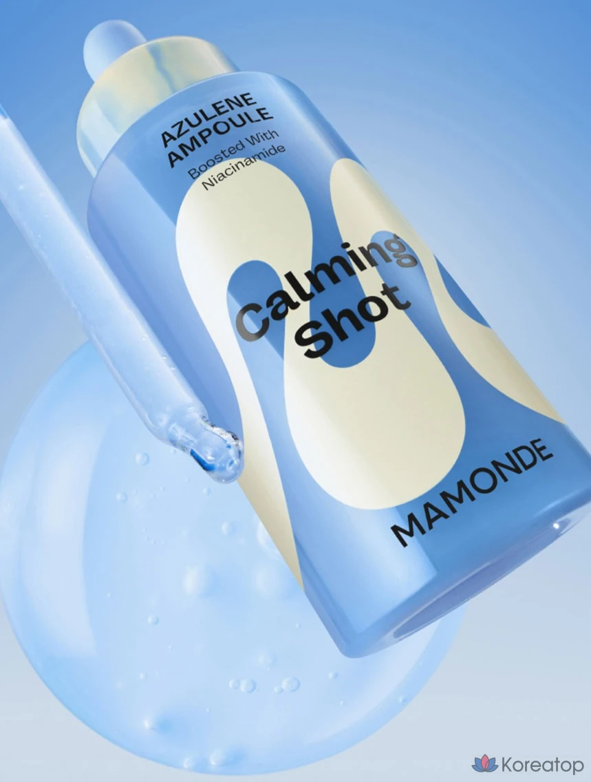 Ампульная сыворотка Mamonde Calming Shot Azulene Moisture Ampoule, 50 мл, 1 шт.