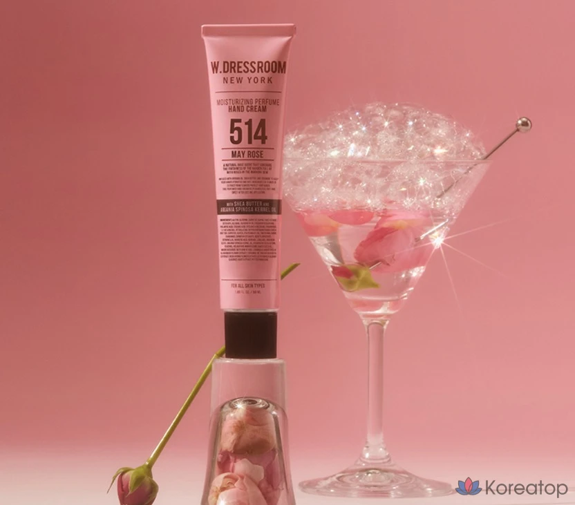 Крем для рук W.Dressroom Perfume Hand Cream 514 May Rose, 50 мл, 1 шт.