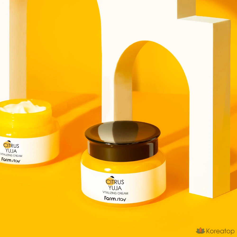 Крем FarmStay Citrus Yuja Vitalizing Cream, 100 г, 1 шт.