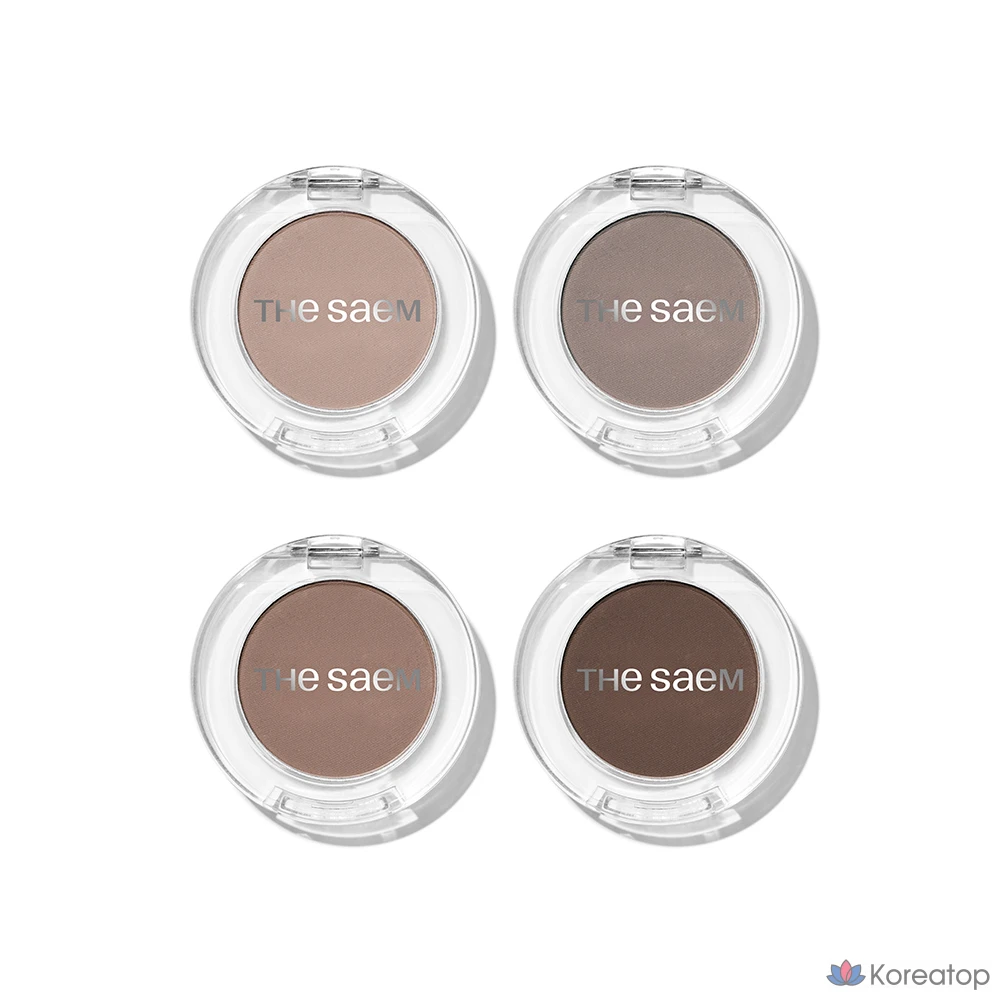 Тени для век The Saem Saemmul Single Matte Shadow, оттенок BR01, 1 шт., фото 5