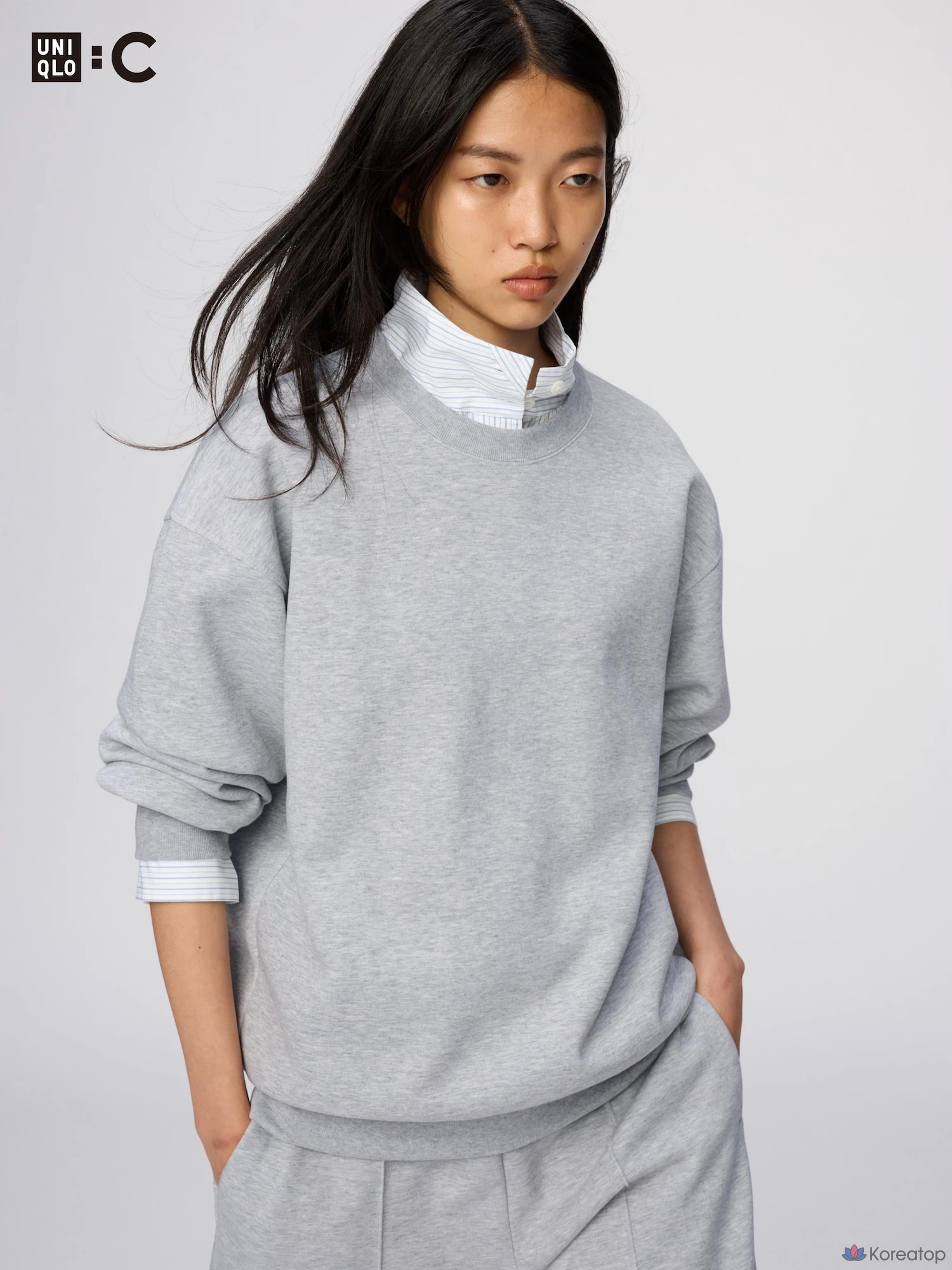 Свитшот Uniqlo Oversized Sweatshirt