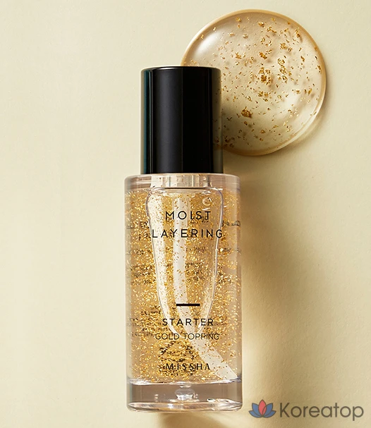 Праймер для макияжа Missha Moist Layering Starter Makeup Base, оттенок Gold Topping, 30 мл, 1 шт.