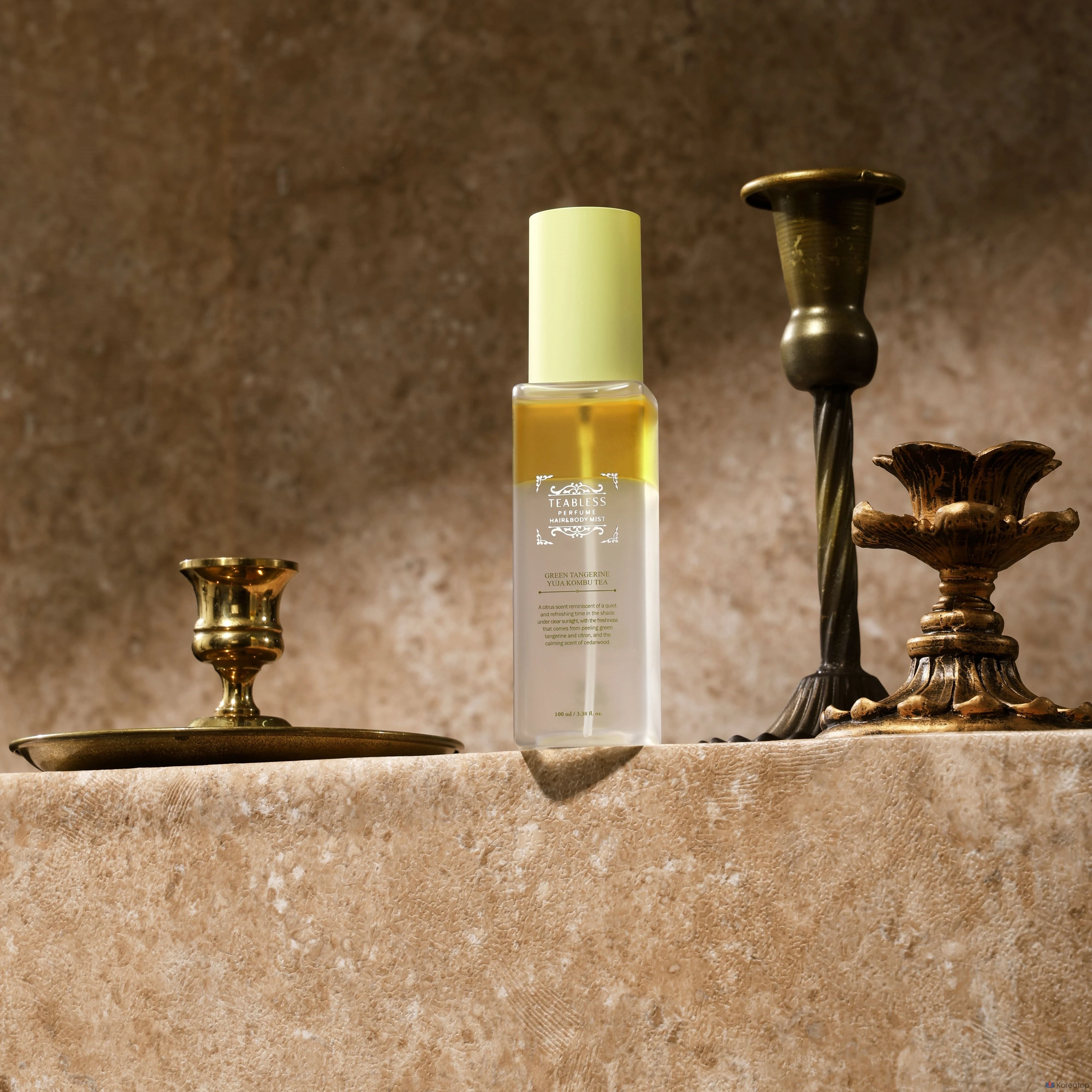 Парфюмированный спрей для волос и тела TEABLESS Kombutee Perfume Hair &amp; Body Mist, оттенок Cheonggyul Yuja, 100 мл, 1 шт.