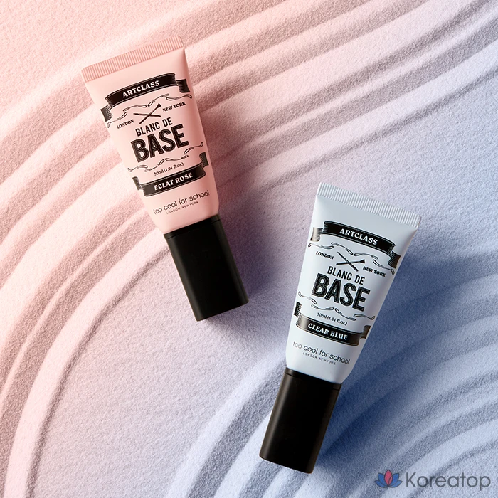 Тональная база Too Cool For School Artclass Blanc de Makeup Base, оттенок 1 Clear Blue, 30 мл, 1 шт.