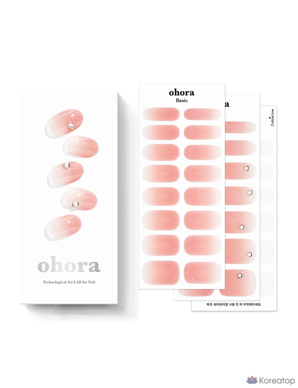 Набор для маникюра Ohora N Coral Sunset Nail Set, 1 шт.