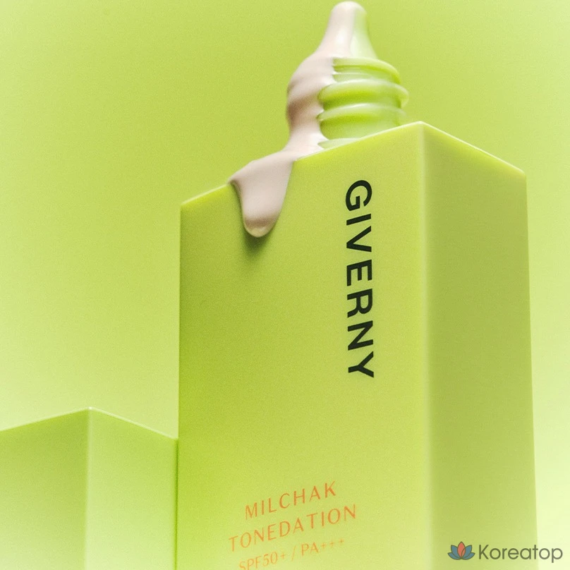 Тональная основа Giverny Adhesion Tone-up Makeup Base, 30 мл, 1 шт.