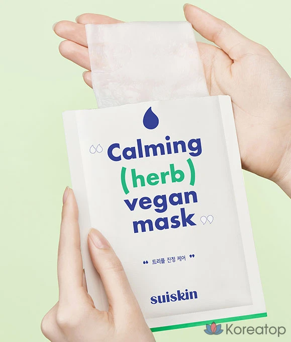 Тканевая маска для лица Suiskin Comfort Cica Sheet Mask, 15 шт., фото 5