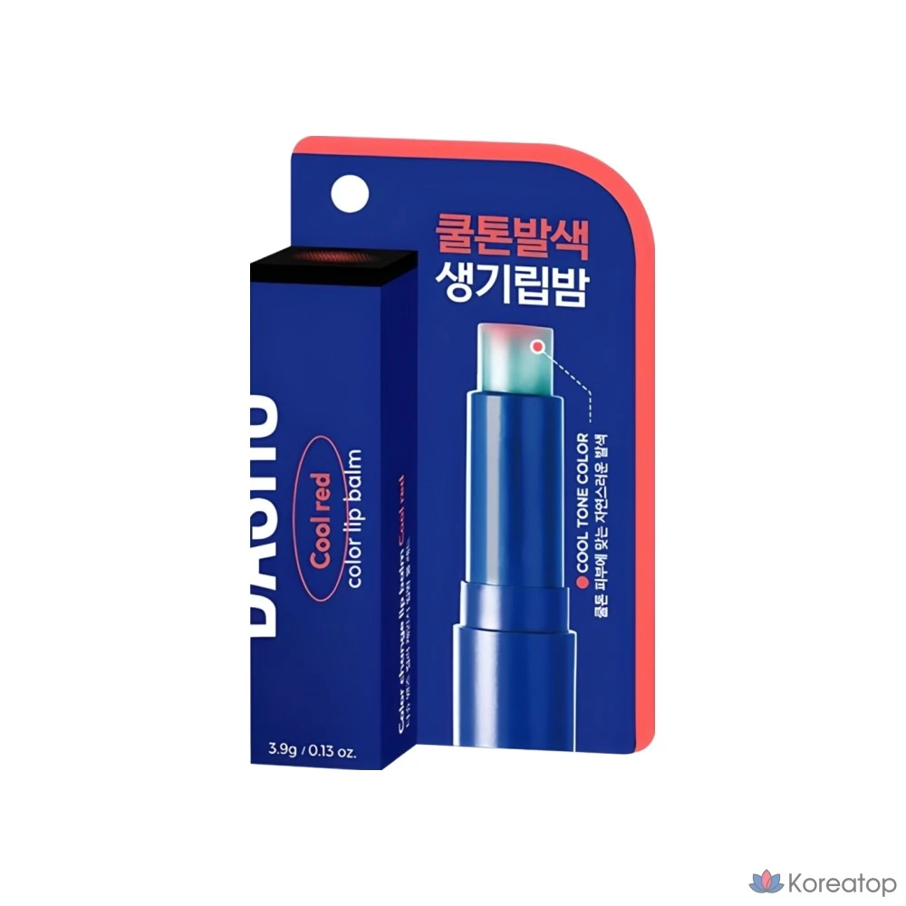 Бальзам для губ DASHU Men's Color Change Lip Balm, оттенок Cool Red, 4 г, 1 шт., фото 2
