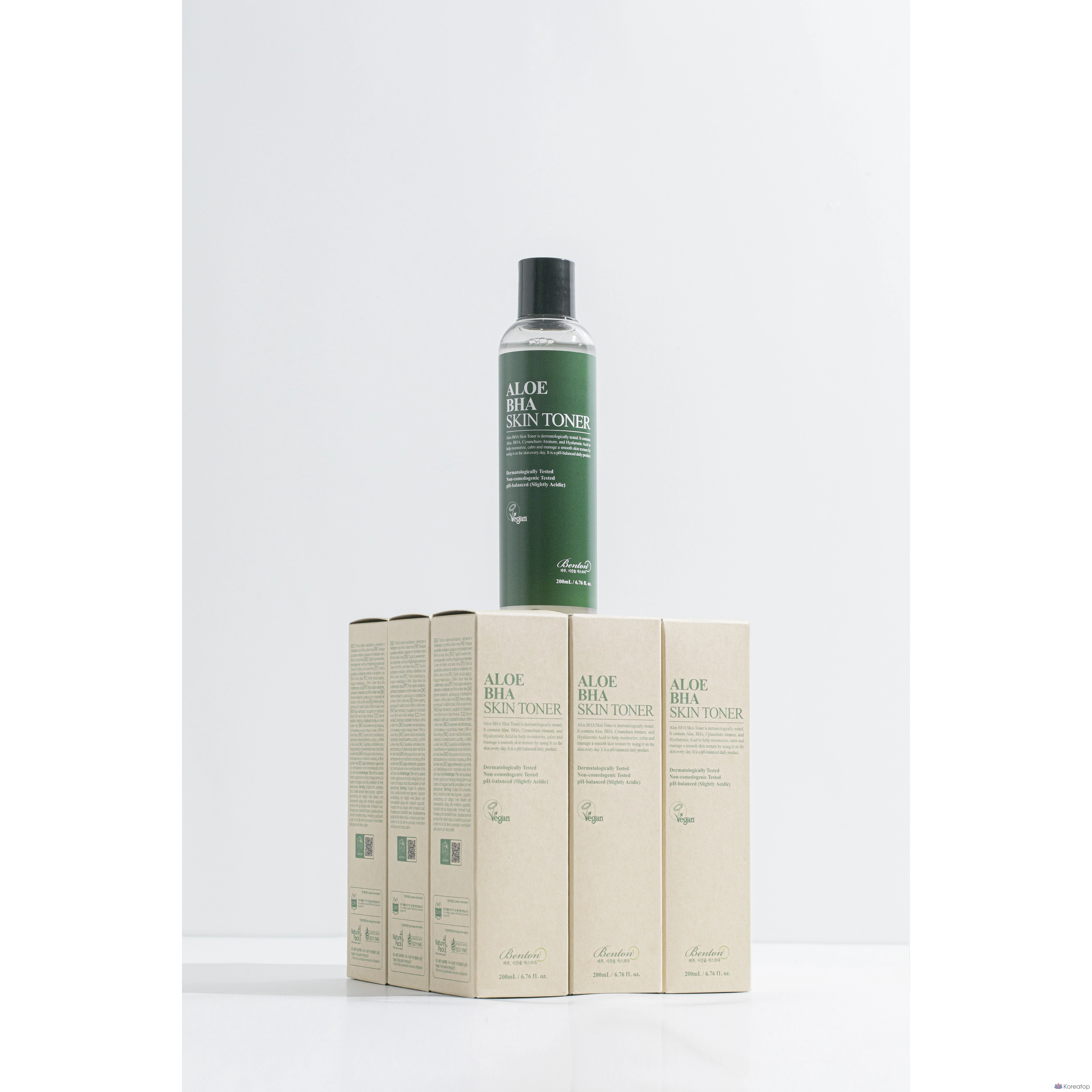 Тонер Benton Aloe BHA Skin Toner, 200 мл, 1 шт.
