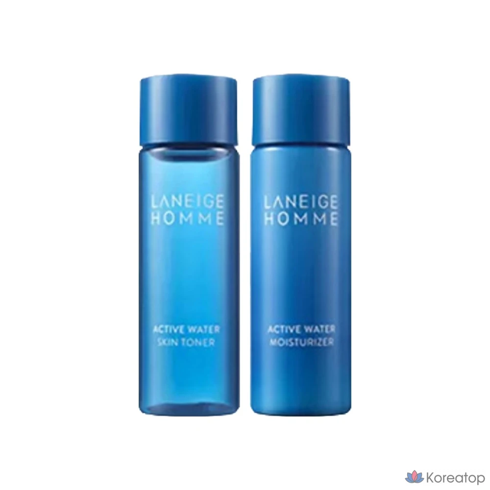 Набор для ухода LANEIGE Active Water Men 2-piece Set, 1 шт.