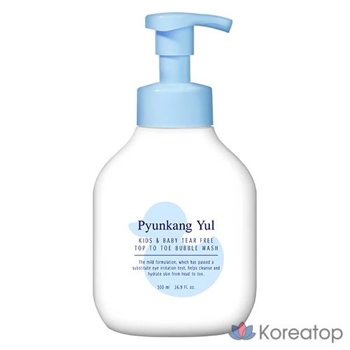Детское средство для умывания Pyunkang Yul Tear-Free Top-to-Toe Bubble Wash, 500 мл, 1 шт.