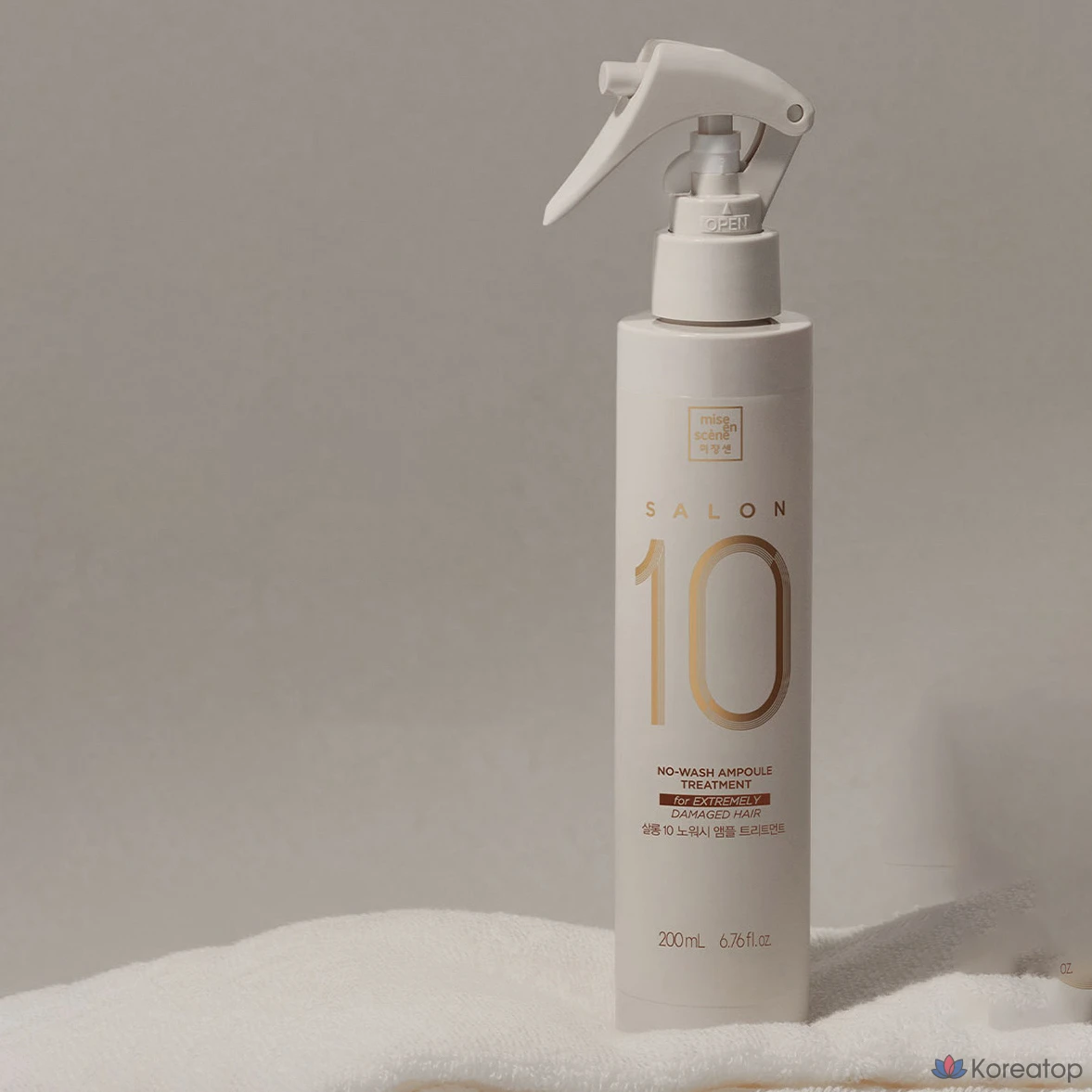 Ампульная сыворотка Mise en Scene Salon 10 No Wash Ampoule Treatment, 200 мл, 1 шт.