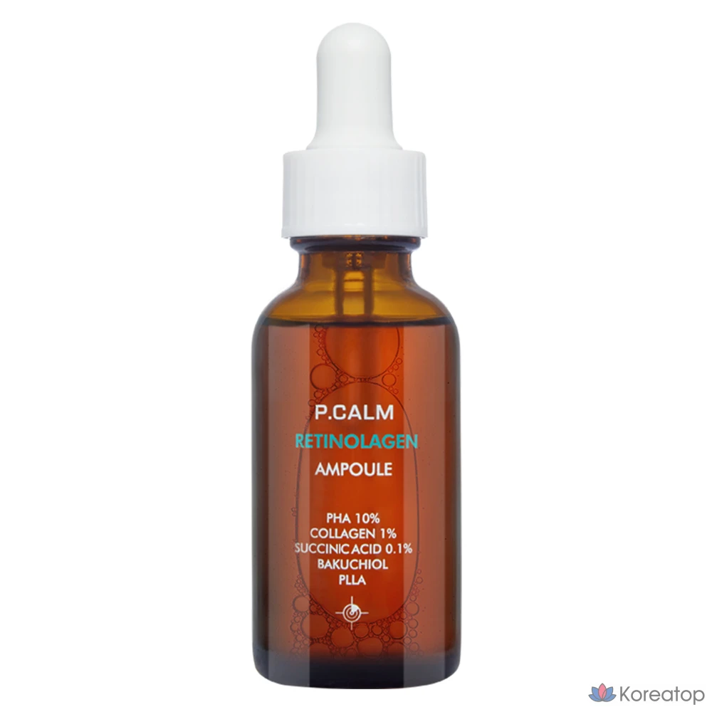 Ампульная сыворотка P.CALM Retinolagen 11.1% Pore Elasticity Ampoule, 30 мл, 1 шт.
