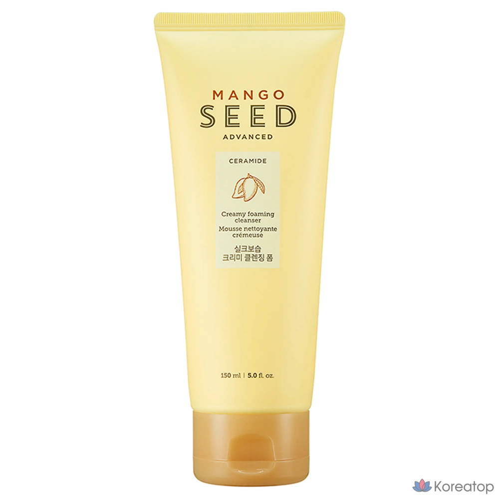 Очищающая пенка The Face Shop Mango Seed Silk Moisture Cleansing Foam, 150 мл, 1 шт.