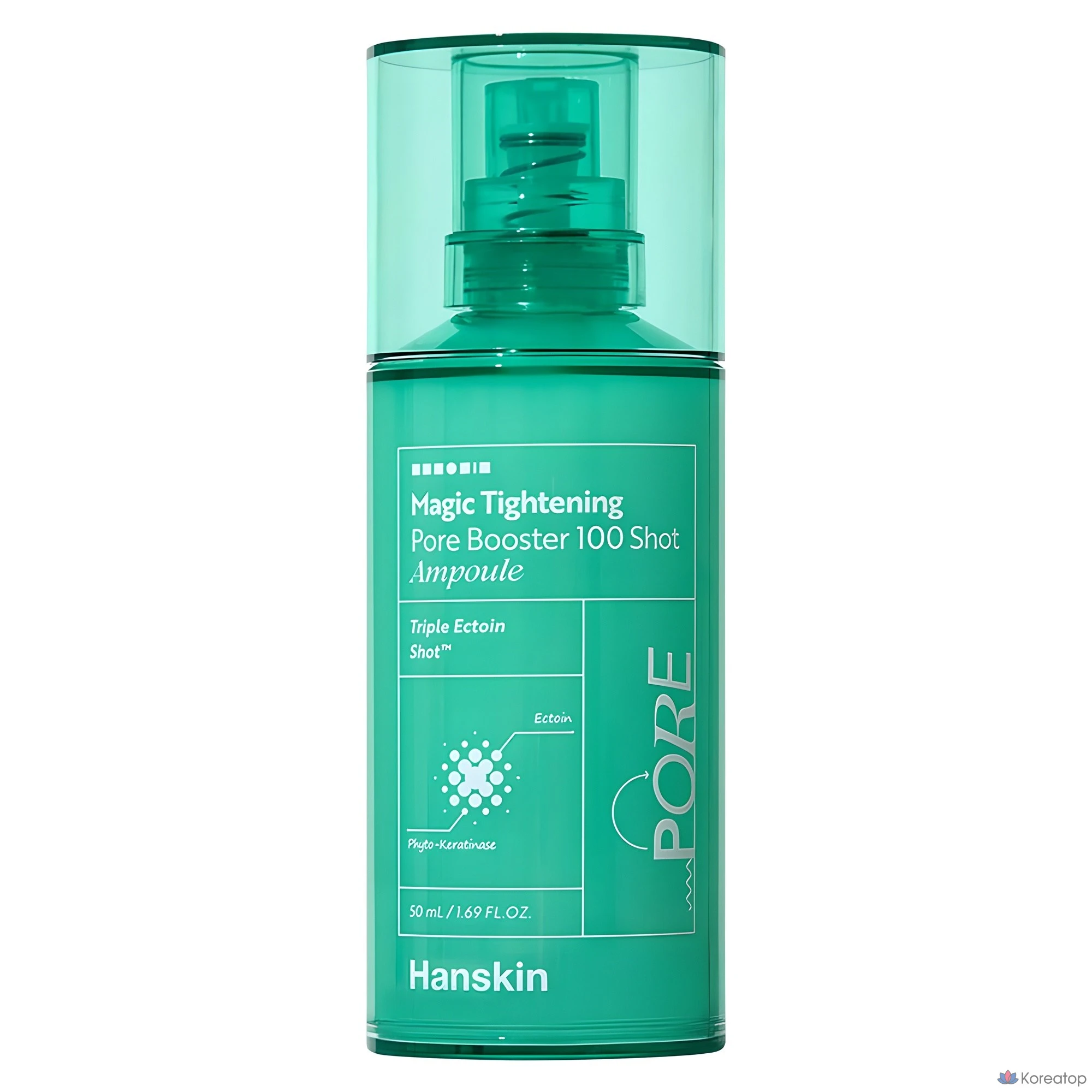 Ампульная сыворотка HANSKIN Magic Tightening Pore Booster 100 Shot Ampoule, 50 мл, 1 шт.