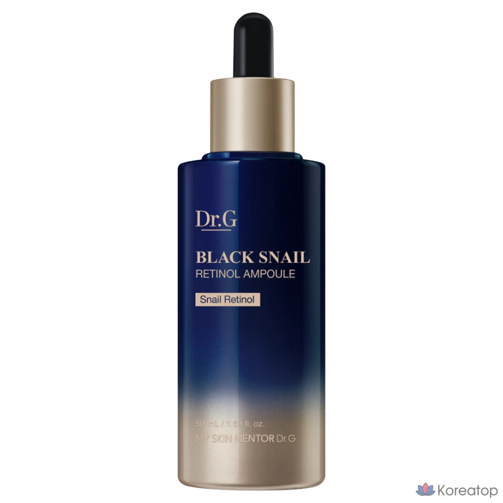 Ампульная сыворотка Dr. G Black Snail Retinol Ampoule, 50 мл, 1 шт.