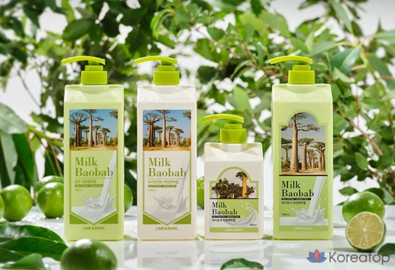 Триатмент для волос Milk Baobab Treatment Lime &amp; Basil, 1 л, 1 шт.