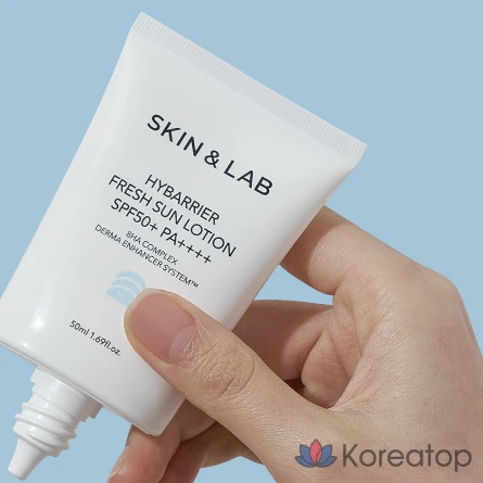 Солнцезащитный крем SKIN&LAB High Barrier Fresh Sun Lotion SPF50+ PA++++, 50 мл, 1 шт.