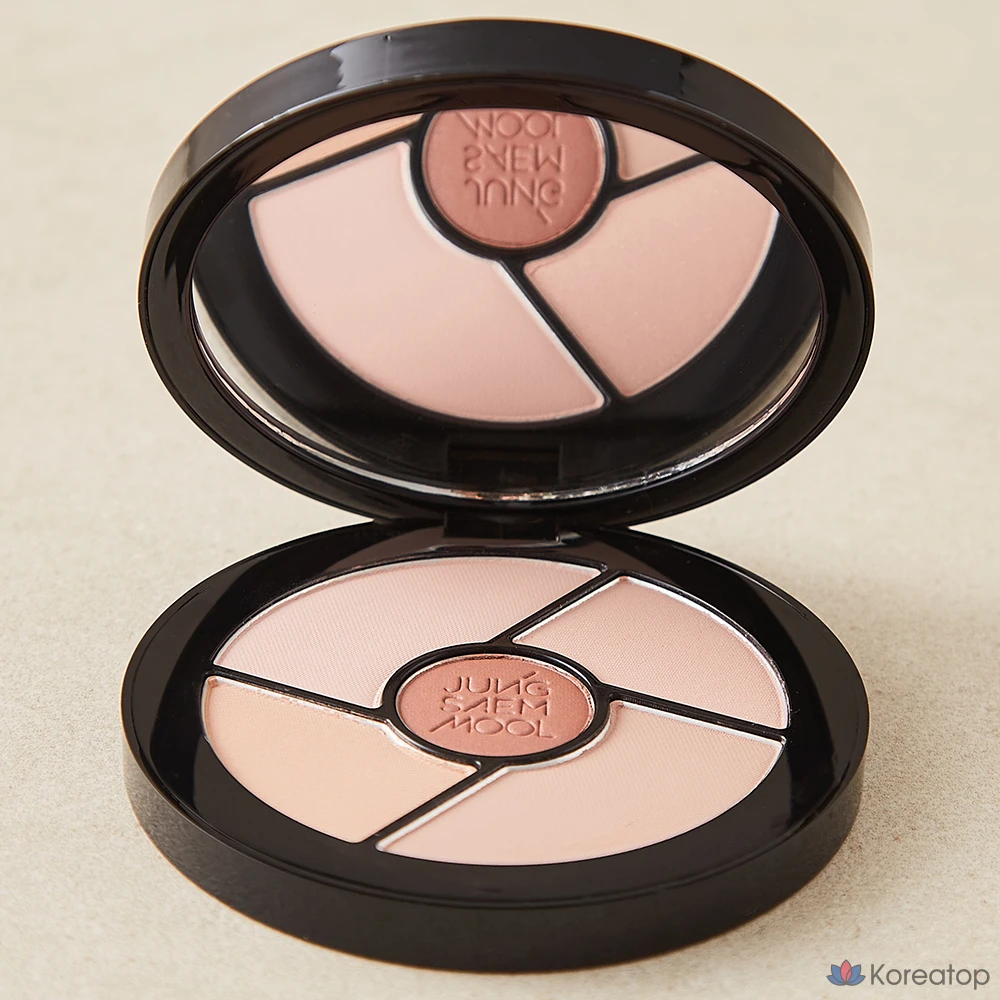 Палетка теней для век Jungsaemmool Artist Eye Palette Core, оттенок Soft Nude, 1 шт., фото 5
