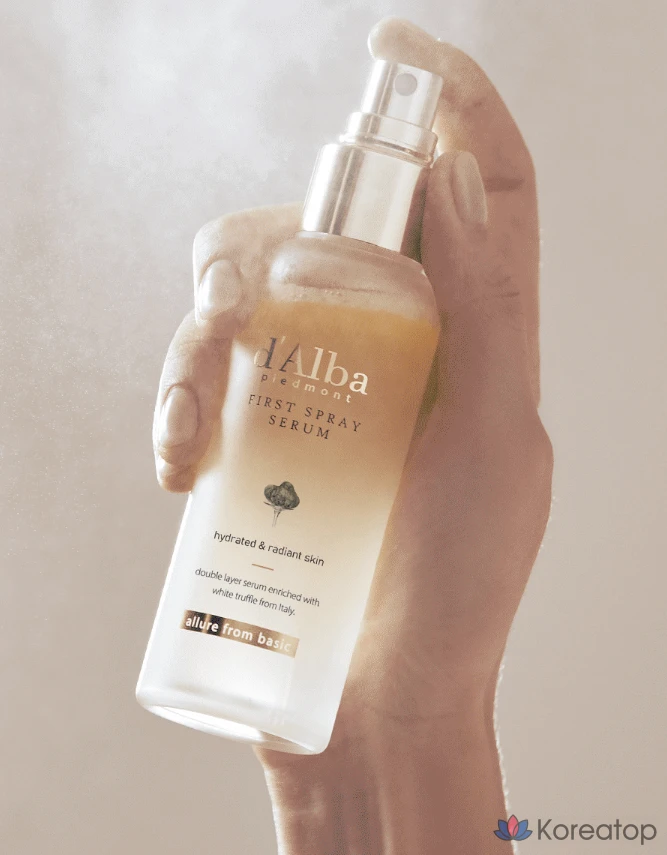 Набор для ухода d'Alba White Truffle First Spray Serum + Vital Spray Serum + Gift Bag, 2 шт.