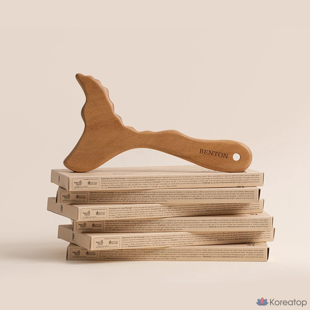 Массажер для тела Benton Body Gua Sha, Wood, 1 шт.