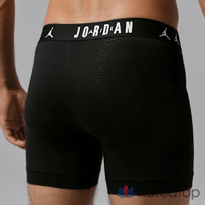 Трусы-боксеры мужские Jordan Dri-FIT Flight Cotton Boxer Briefs, 3 шт., фото 3