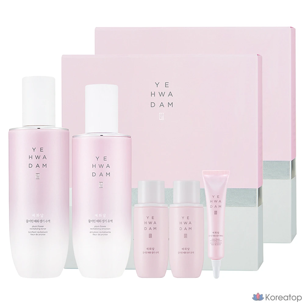 Набор для ухода The Face Shop Yehwadam Plum Blossom 2-piece Special Set, 2 шт.