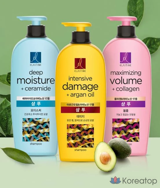 Шампунь Elastine Marine Collagen Tangle Volume, 680 мл, 1 шт.