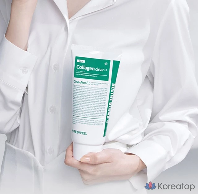Очищающий гель Medi-Peel Green Cica Collagen Clear Gel Cleanser 2.0, 300 мл, 1 шт., фото 5
