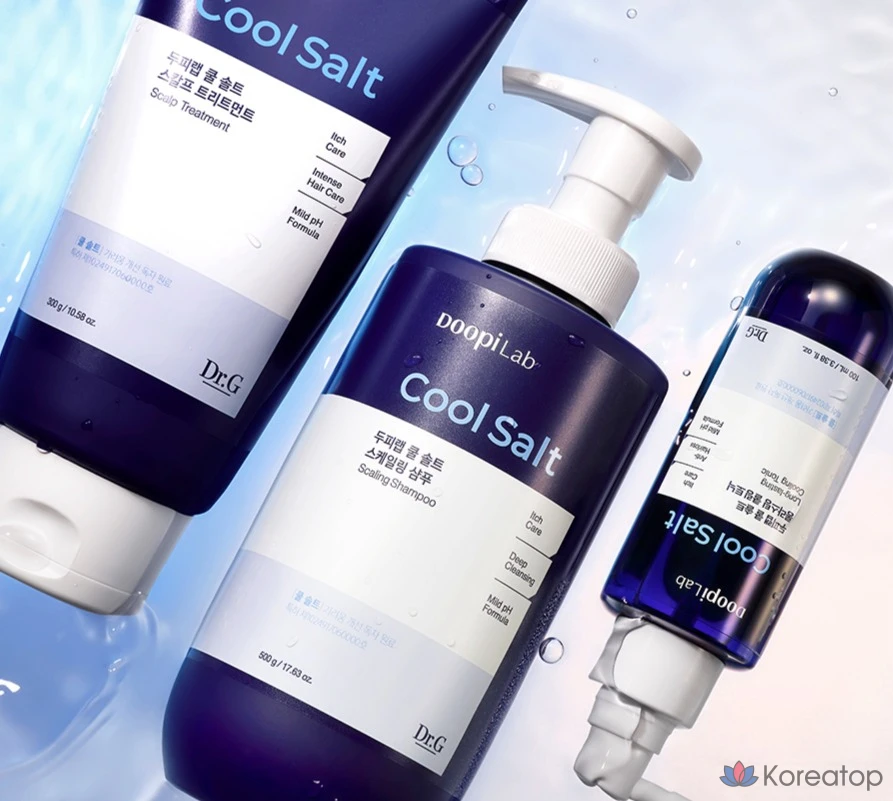 Шампунь для кожи головы Dr. G Derma Lab Cool Salt Scaling Shampoo, 500 г, 1 шт.
