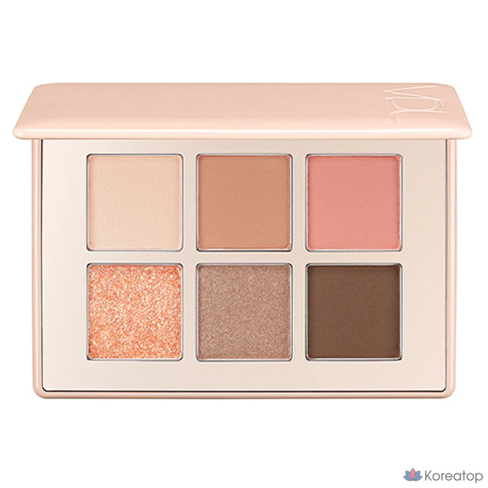 Палетка теней для век VDL Eye Shine Color Mode Palette, оттенок 02 Lilac Pink, 1 шт.