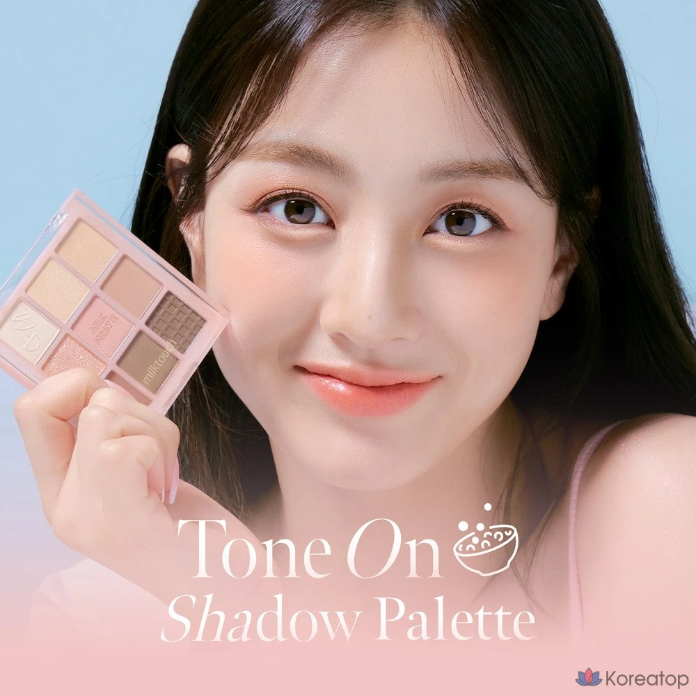 Палитра теней Milk Touch Tone On Shadow Palette, оттенок 02 One More Pink Spoon, 1 шт., фото 2