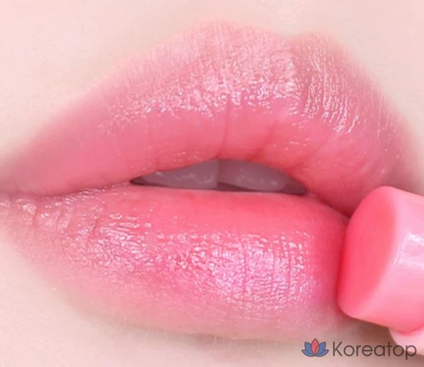 Бальзам для губ Mqny Better Than Kiss Lip Balm For Women, оттенок Pastel Pink (Peach Vanilla), 3.5 г, 1 шт., фото 4