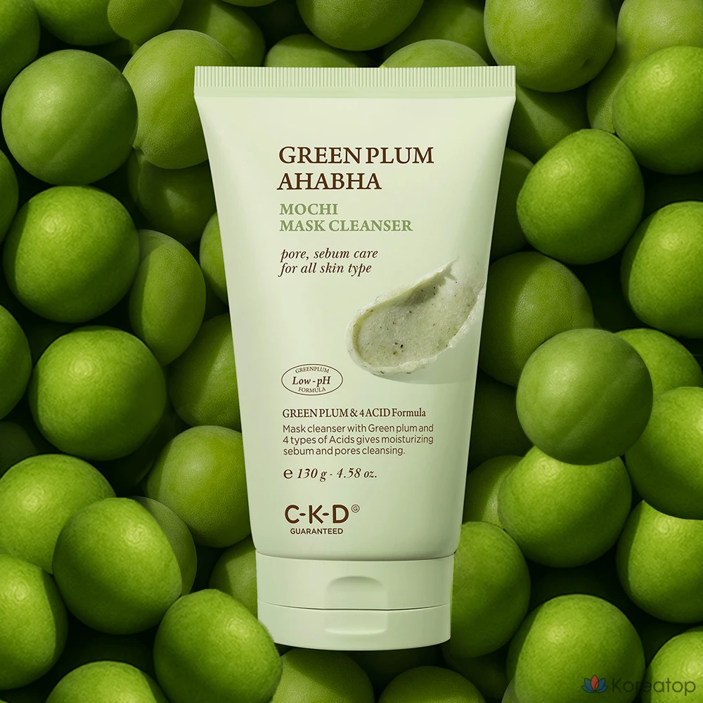 Пенка для умывания CKD Chong Kun Dang Green Plum AHA Foam Cleanser, 130 г, 1 шт.