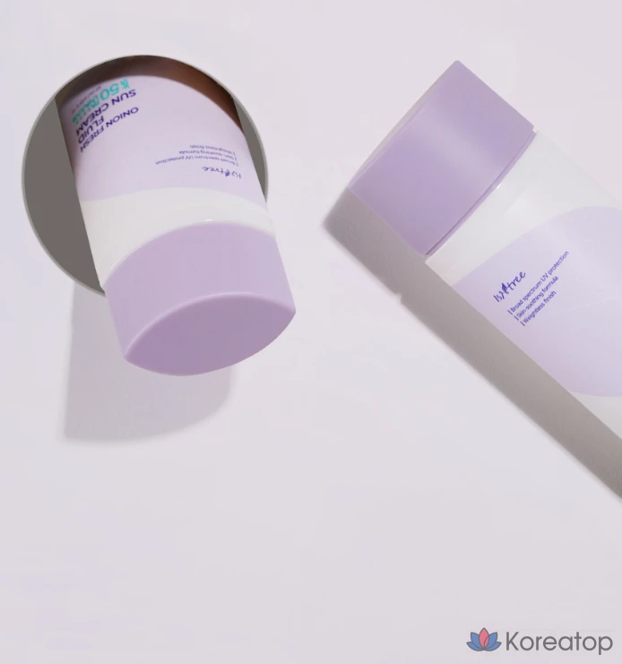 Солнцезащитный крем IsNtree Onion Fresh Fluid Sun Cream SPF50+ PA++++, 50 мл, 1 шт.