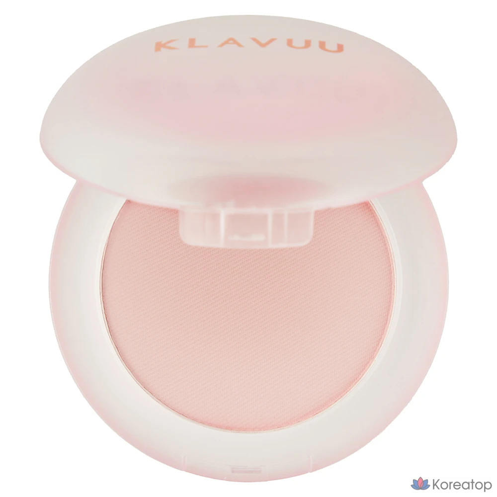 Пудровые румяна Klavuu Urban Pearlsation Natural Powder Blusher, оттенок Oat Veil, 4.5 г, 1 шт.