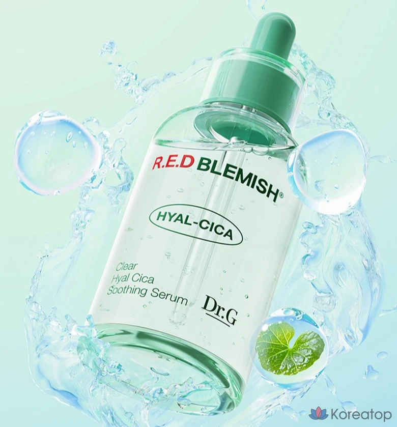 Сыворотка Dr. G Red Blemish Clear Hyal Cica Soothing Serum, 50 мл, 1 шт.