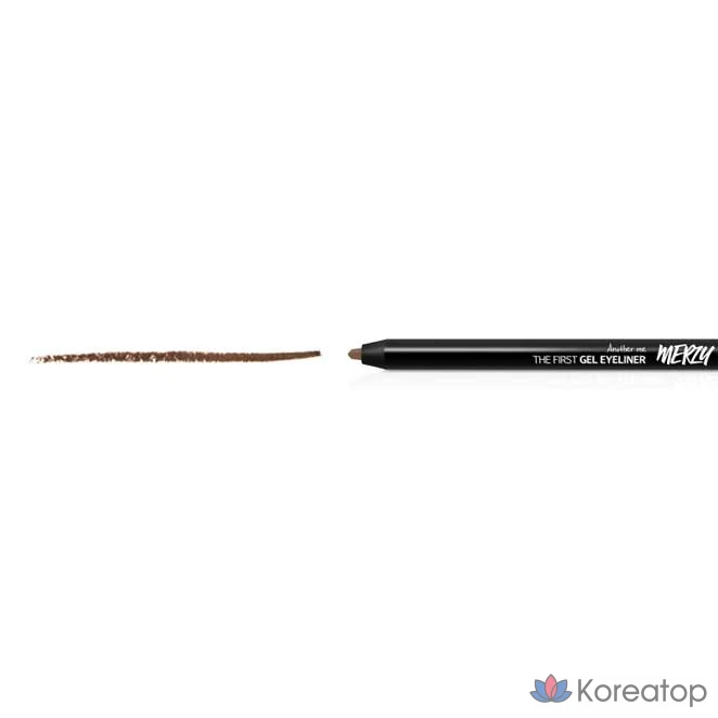 Подводка для глаз MERZY The First Mupal Gel Eyeliner, оттенок G6 Soft Brown, 0.5 г, 1 шт., фото 2