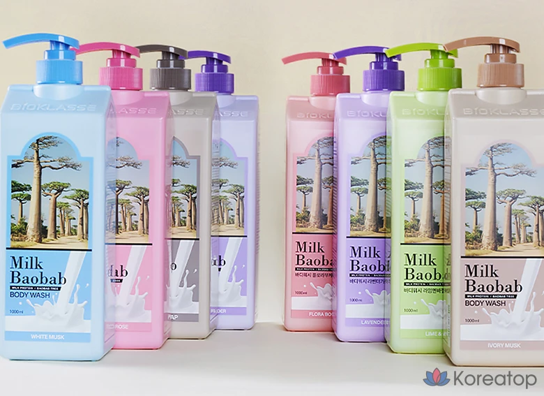 Гель для душа Milk Baobab Body Wash Lavender Garden, 1 л, 1 шт.