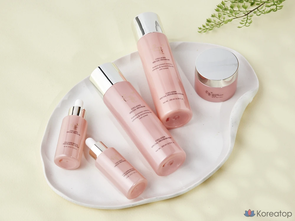 Набор для ухода Eunyul Collagen Special Program 5-piece Set + Shopping Bag, 1 шт.