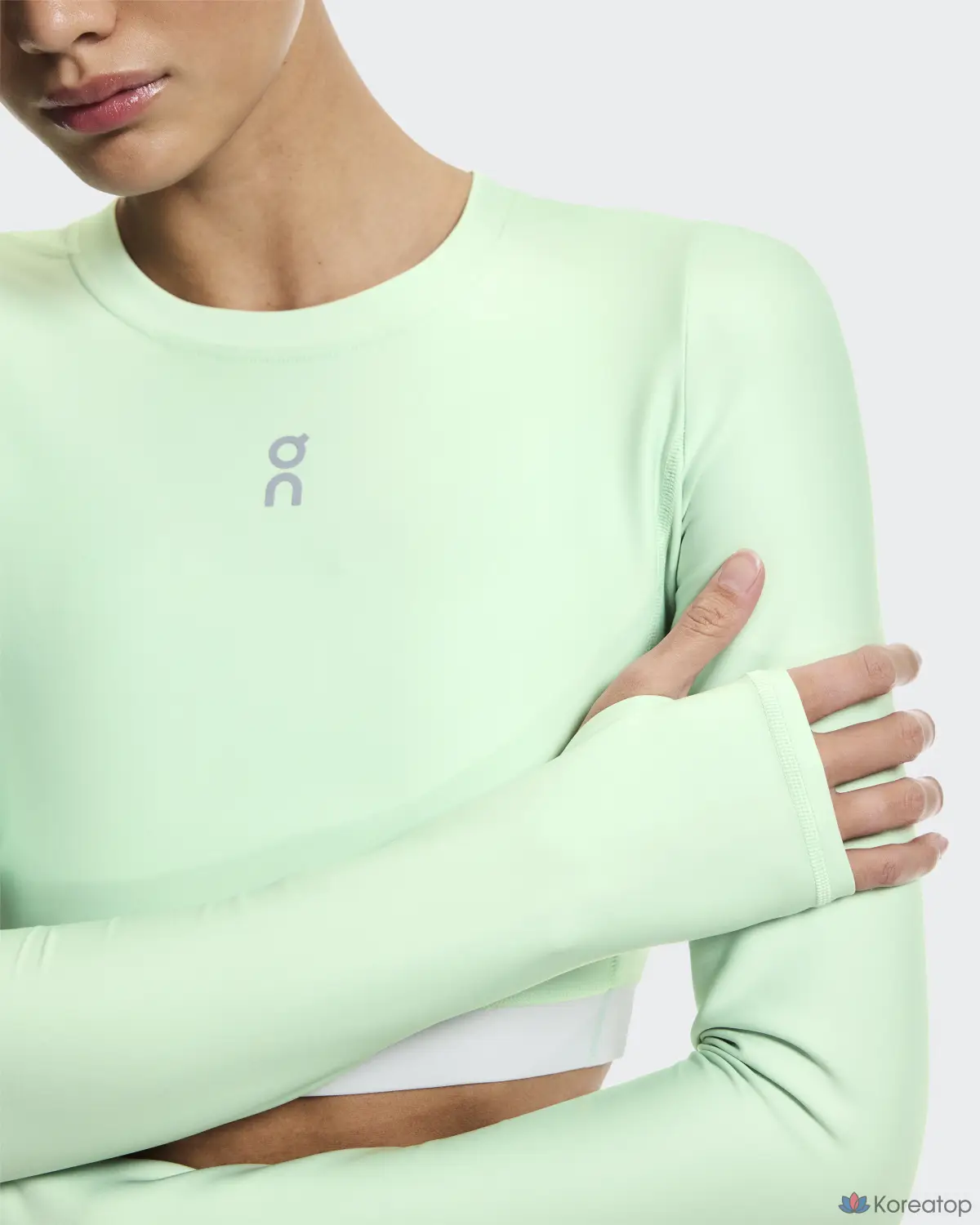 Кроп-лонгслив ON Train Long Sleeve Crop