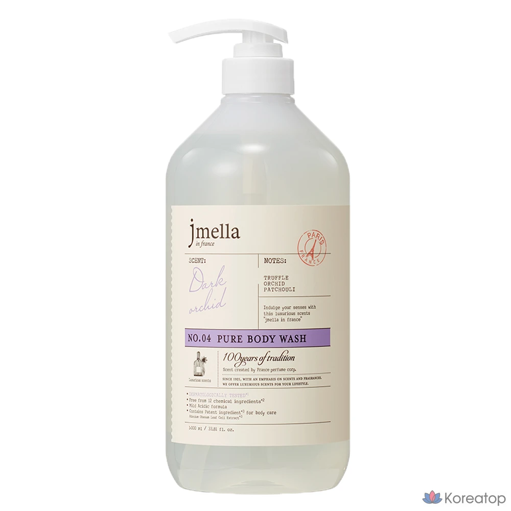 Гель для душа Jmella In France Pure Dark Orchid Body Wash, 1000 мл, 1 шт.