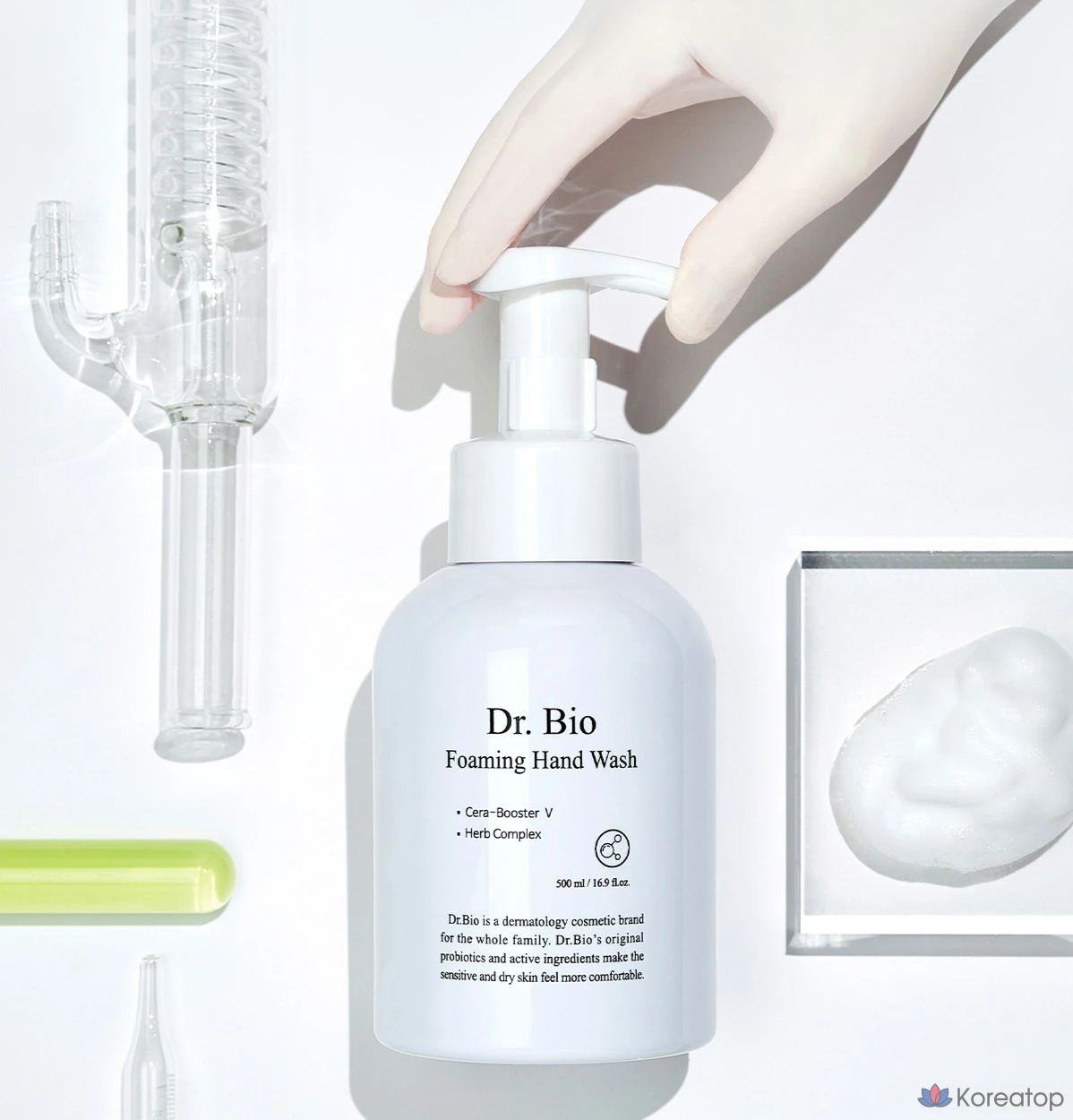 Жидкое мыло для рук Dr. Bio Foaming Hand Wash Fruity Musk, 500 мл, 1 шт.